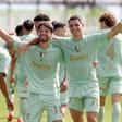 O Famalicão goleou o Nacional na Choupana. -Foto: HOMEM DE GOUVEIA/LUSA