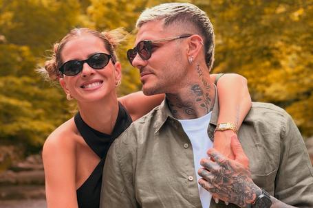 China Suárez e Mauro Icardi. Instagram/sangrejaponesa