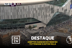 Adeptos do Tottenham começaram a sair... e equipa estreou-se a marcar