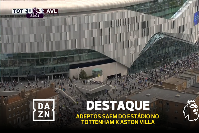 Adeptos do Tottenham começaram a sair... e equipa estreou-se a marcar