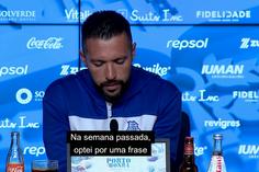 Farioli responde a pergunta de A BOLA sobre arbitragem do clássico