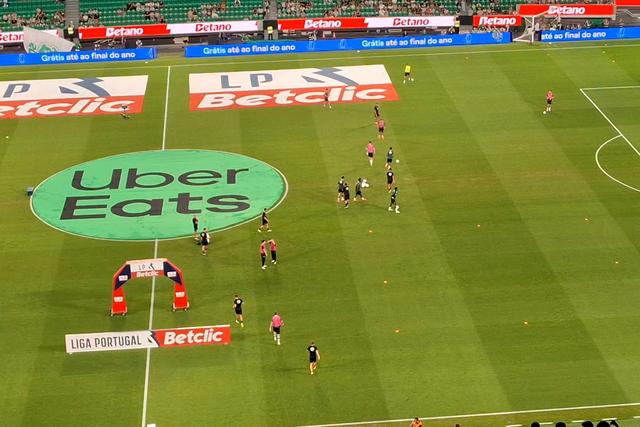 Sporting entra para o aquecimento