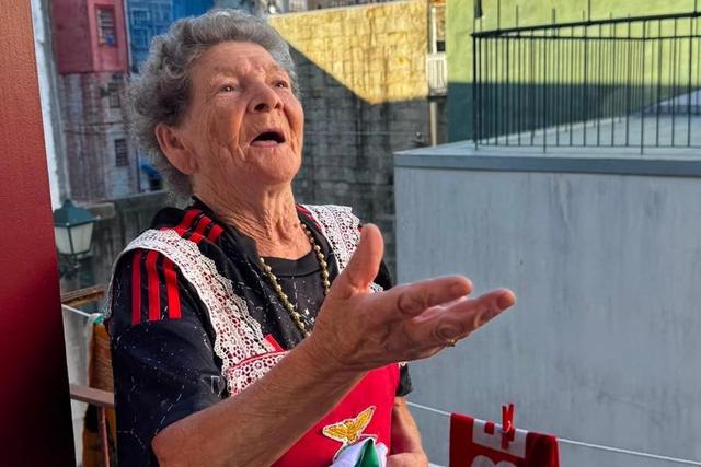 Maria benfiquista e comunista - Foto: A BOLA