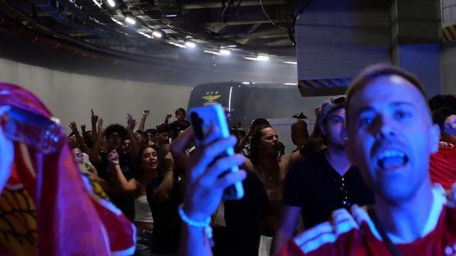 Benfica: invasão à garagem na Luz e loucura no partida para o Porto