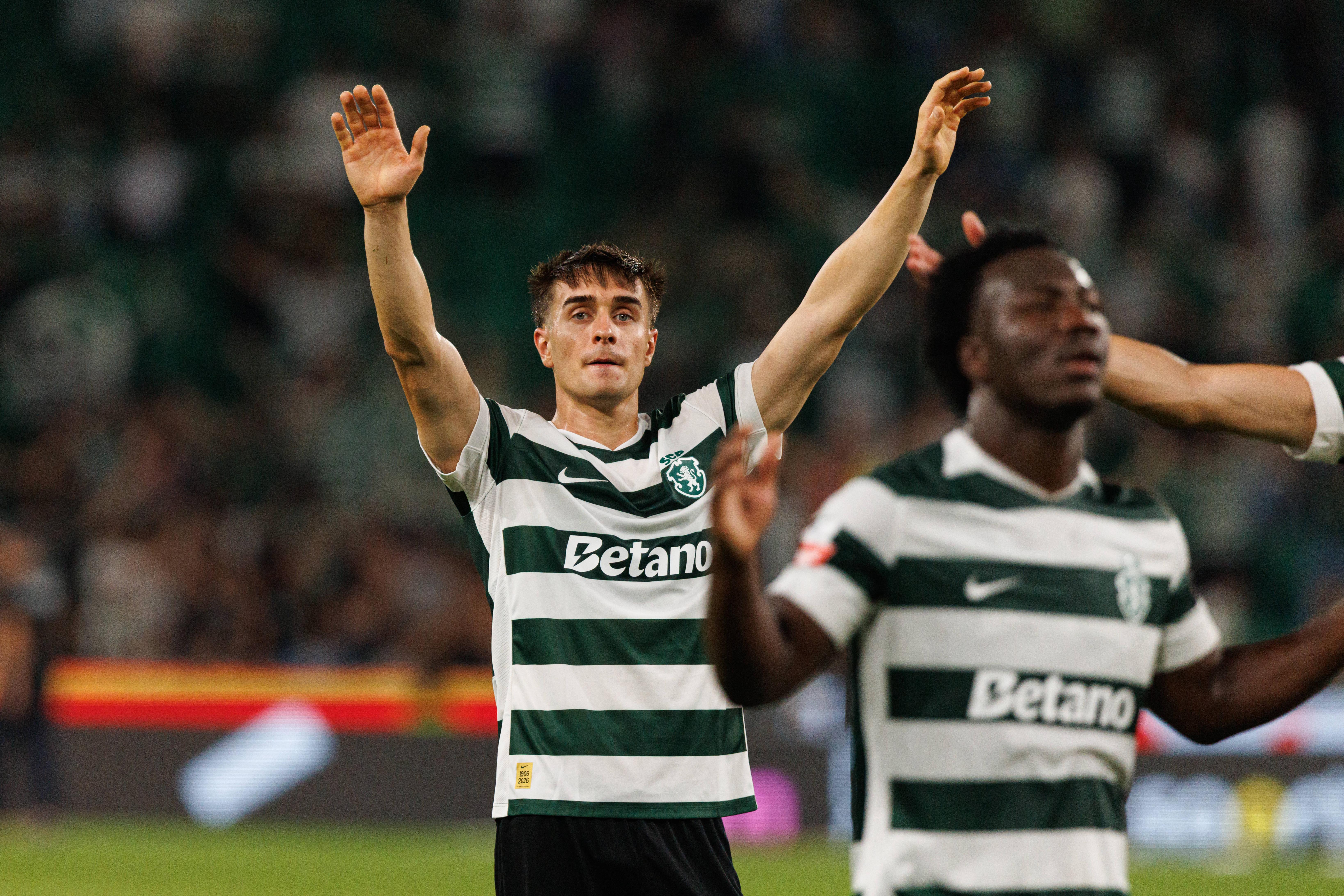 Iván Fresneda, lateral-direito espanhol do Sporting