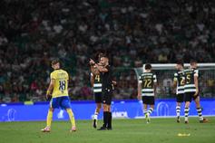 Árbitro no Sporting-Arouca - Foto: Sérgio Miguel Santos