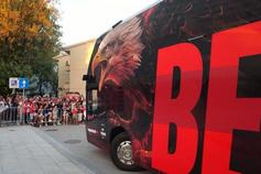 Equipa do Benfica contou com muito apoio em Gaia
