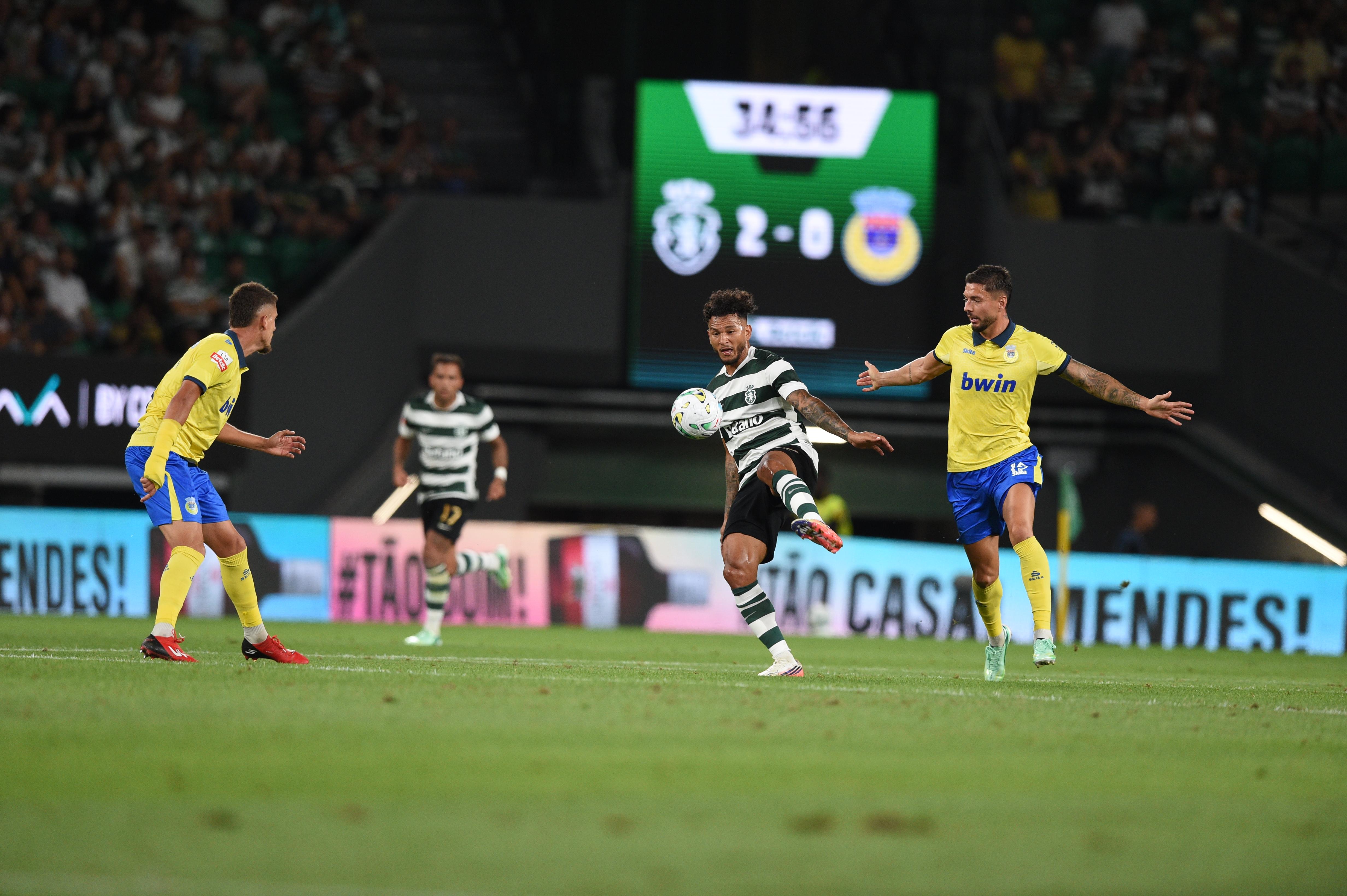 Marcador do Sporting-Arouca - Foto: Sérgio Miguel Santos
