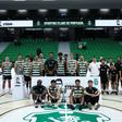 Leões acabaram por ficar com o troféu em casa    Fotografia Sporting CP
