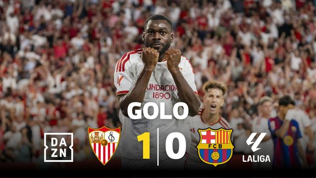 Sevilha adianta-se frente ao Barcelona... com toque português
