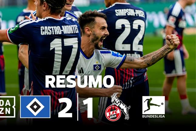 Fábio Vieira titular no regresso às vitórias do Hamburgo (resumo)