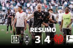 Futebol alemão no seu estado puro: sete golos no M'gladbach-Mainz (resumo)