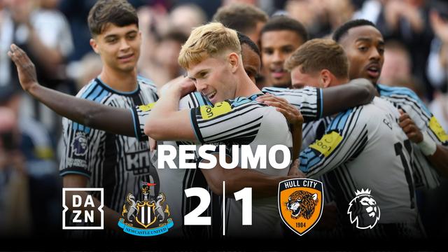 Newcastle retira a invencibilidade ao Hull City na Premier League (resumo)