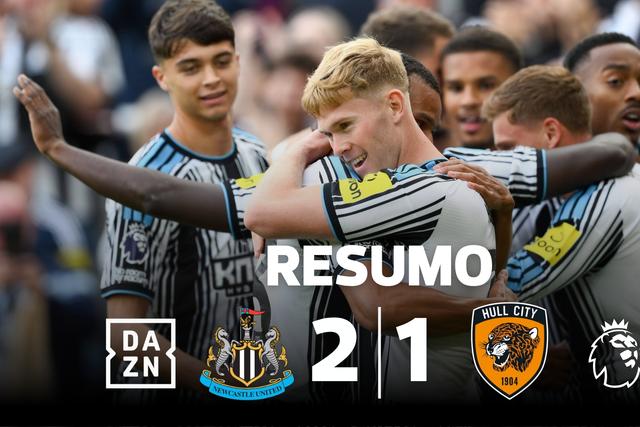 Newcastle retira a invencibilidade ao Hull City na Premier League (resumo)