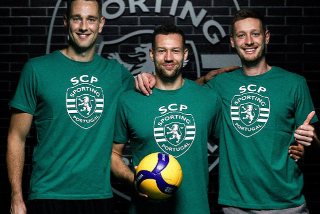 Sporting anuncia três reforços no voleibol