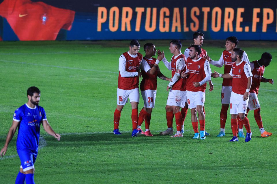 SC Braga passa em Rebordosa com golos de Rony Lopes e Djaló