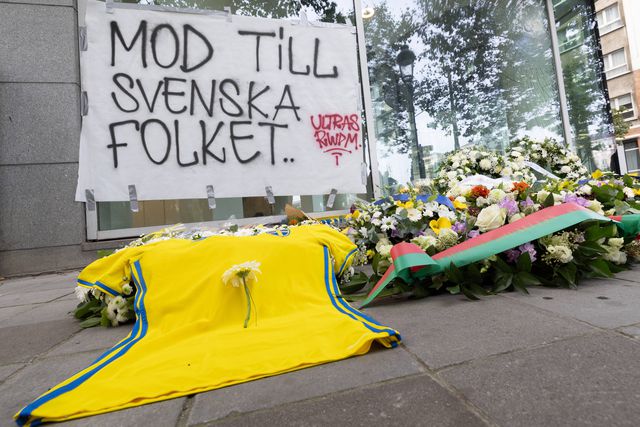 Uefa decide não retomar jogo Bélgica-Suécia