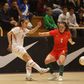 Seleção feminina perde duelo ibérico