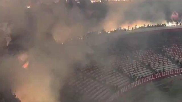 Jogo era para a Serie B italiana, mas o pré parecia de Champions