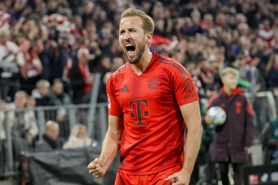 Tarde mágica de Kane carimba regresso do Bayern às vitórias na Bundesliga