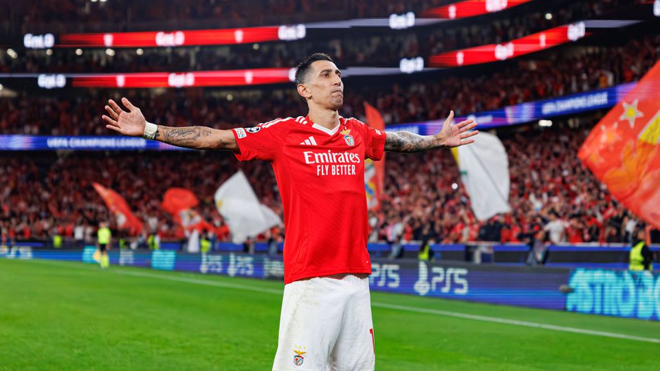 Benfica: mais de 20 anos depois, Rosario Central 'paga' a transferência de Di María