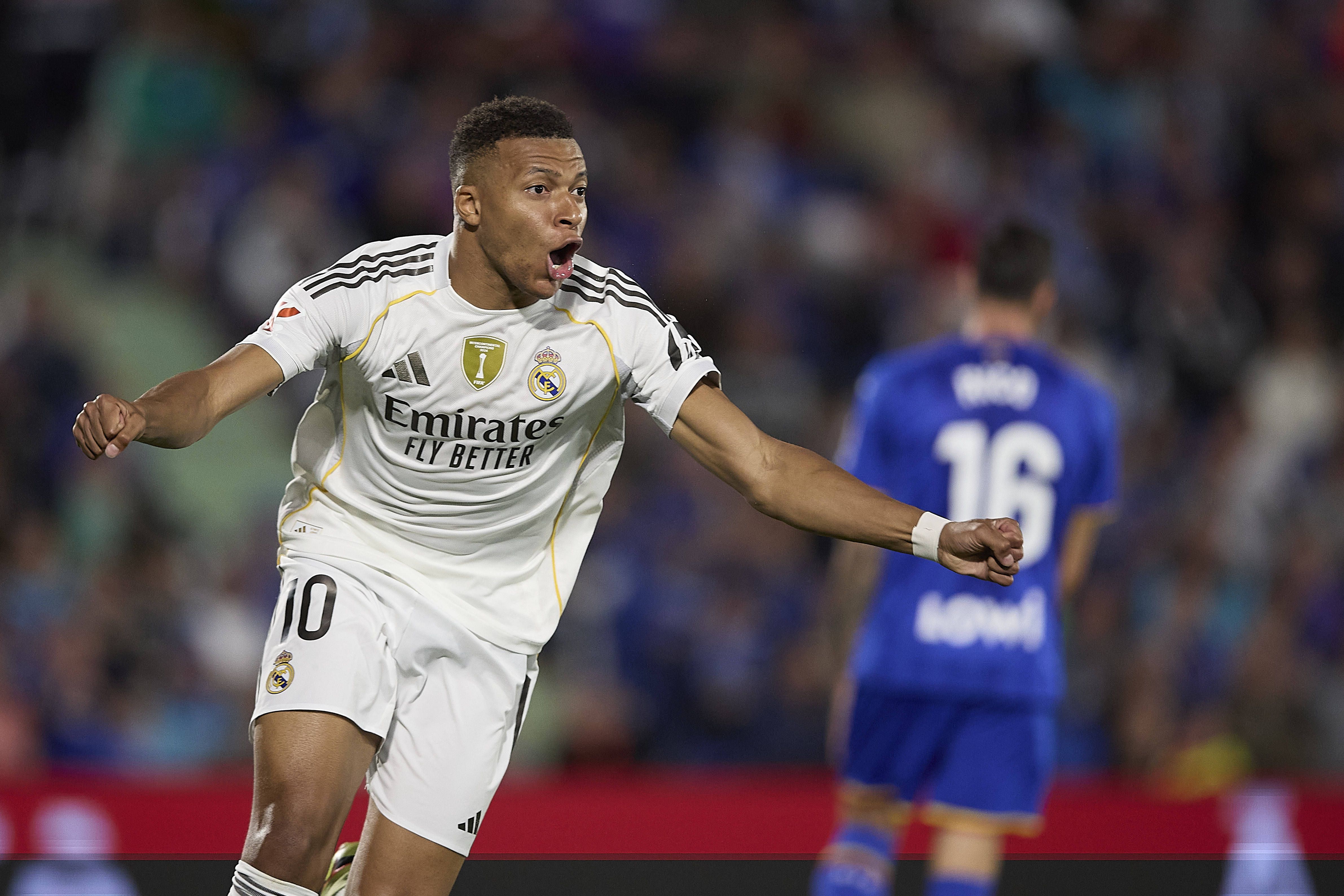 Mbappé marcou o golo que deu a liderança ao Real Madrid. FOTO MANU REINO/IMAGO
