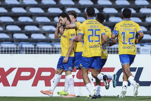 Pizzi marcou de penálti para o Estoril (foto: Rodrigo Antunes/LUSA)