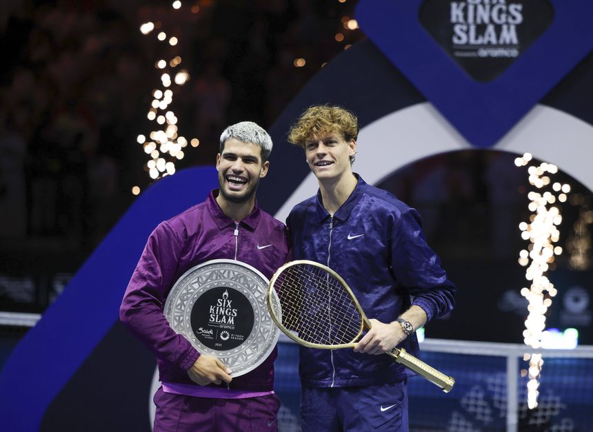 Carlos Alcaraz e Jannik Sinner