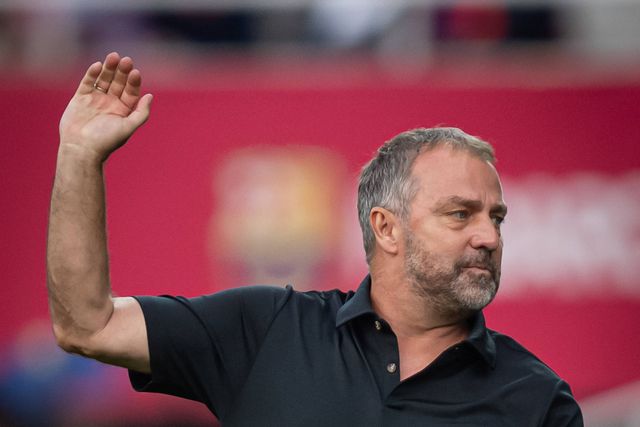 Hansi Flick, treinador do Barcelona