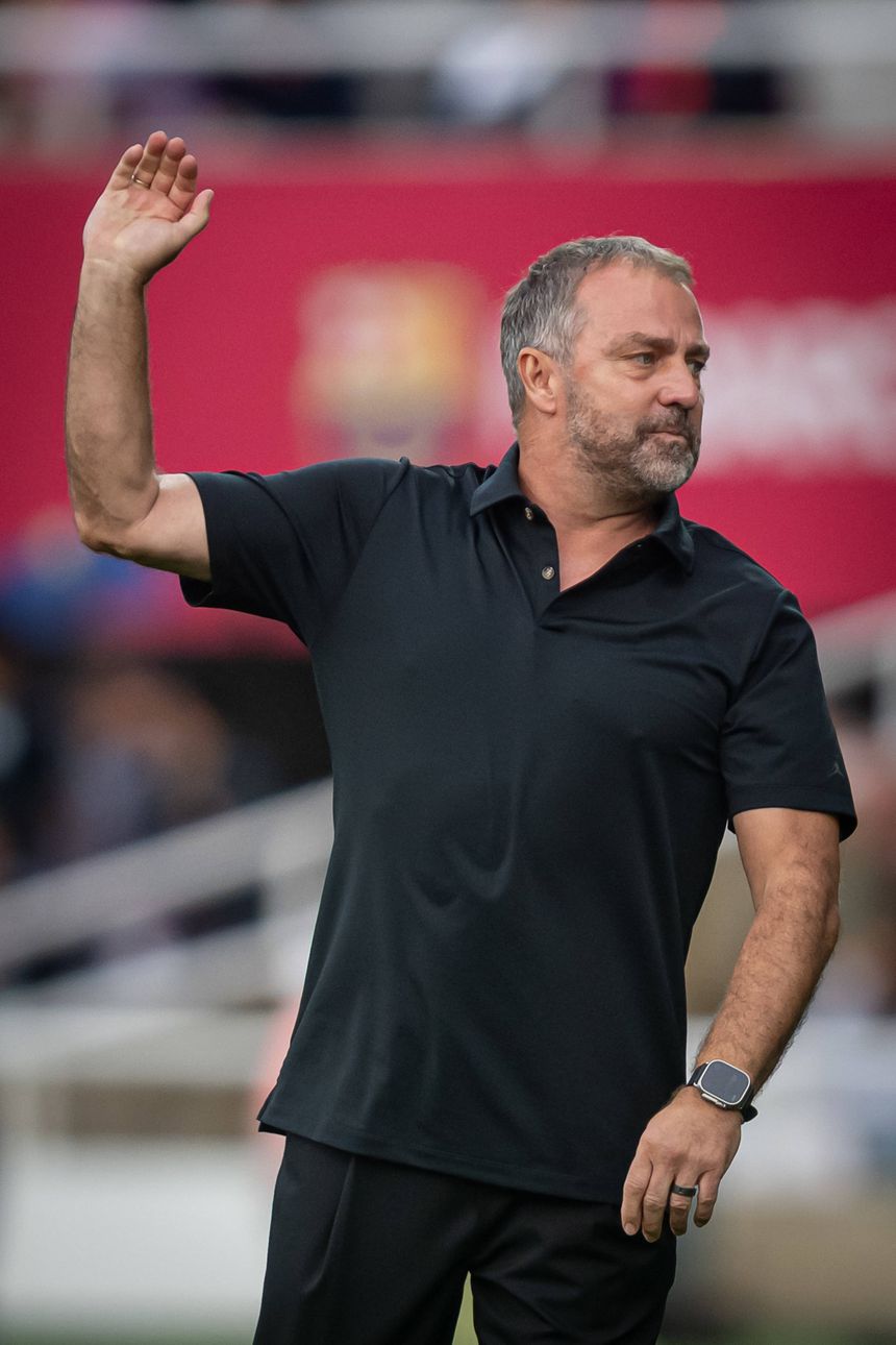 Hansi Flick, treinador do Barcelona