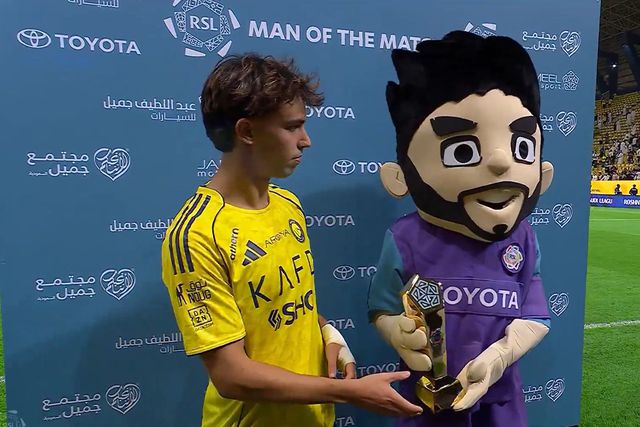 Vídeo: afinal quem é que marcou três golos? Félix e mascote ‘competem’ por troféu