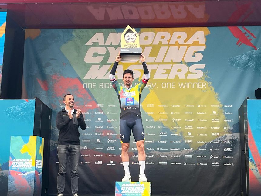 Primoz Roglic venceu o primeiro Andorra Cycling Masters (D.R.)
