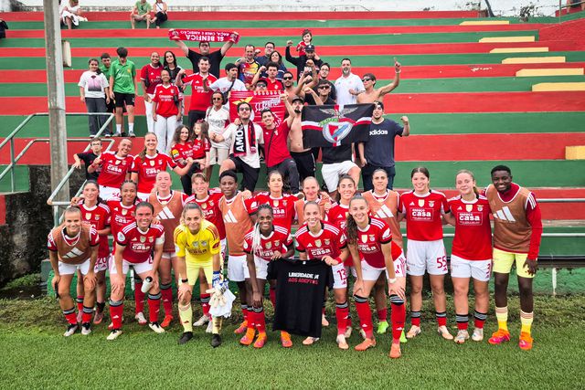 O Benfica entrou a vencer na Taça da Liga feminina goleando o Marítimo por 5-1  - Foto: SL Benfica