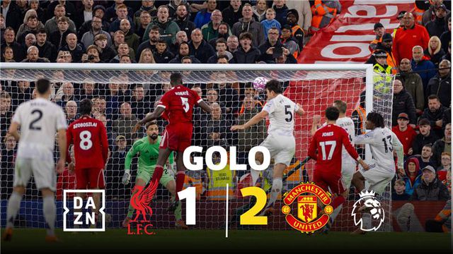 Herói improvável dá vitória a Amorim em Anfield com assistência de Bruno