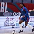 Pany Varela no treino da Seleção de futsal - Foto: FPF