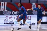 Pany Varela no treino da Seleção de futsal - Foto: FPF
