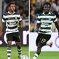 Geny Catamo, internacional moçambicano de 25 anos; Nestory Irankunda, internacional australiano de 20 - Fotos: IMAGO