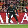 Kaique estreou-se de leão ao peito na vitória, por 2-0, em casa do Lens, na Liga dos Campeões