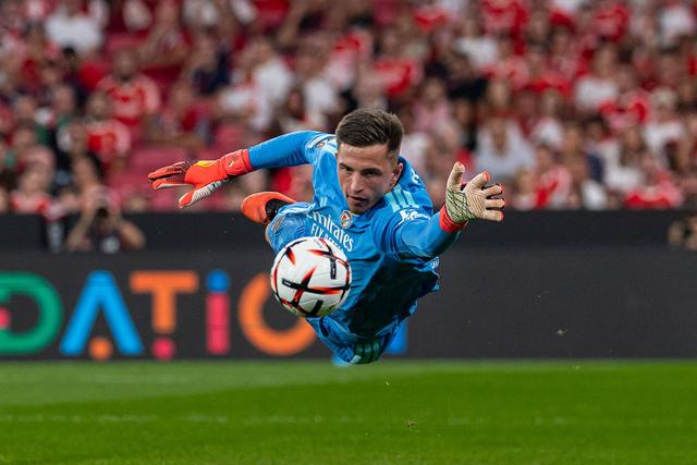 Trubin, guarda-redes do Benfica (foto: Imago)