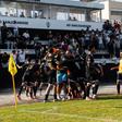 Festa rija da Sanjoanense após golo marcado ao Nacional - Foto: Sanjoanense