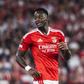 Jhon Durán, ponta de lança do Benfica (foto: Imago)