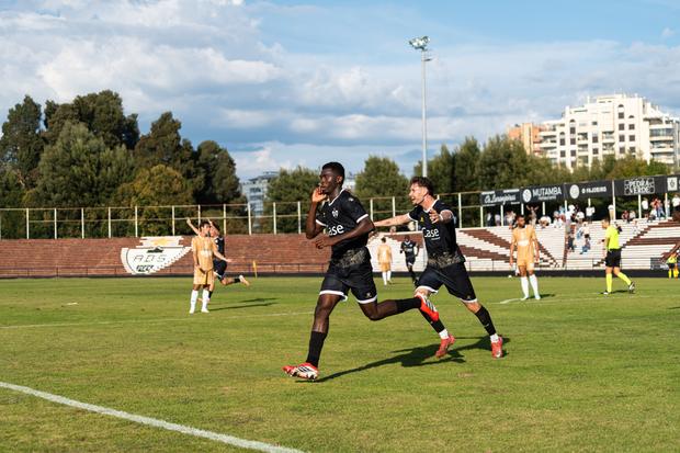 Dabo foi herói da Sanjoanense frente ao Nacional - Foto: Sanjoanense