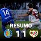 Golaço de calcanhar impediu vitória do Rayo Vallecano (resumo)