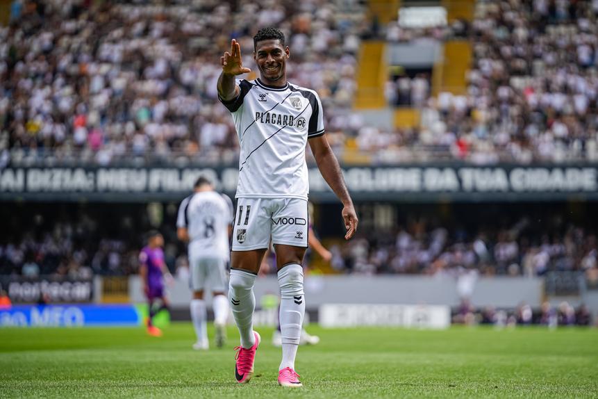 Gustavo Silva, extremo brasileiro do V. Guimarães - Foto: IMAGO