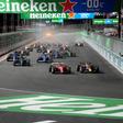 Corrida no circuito de Las Vegas é noturna - Foto: Motorsport Images/IMAGO