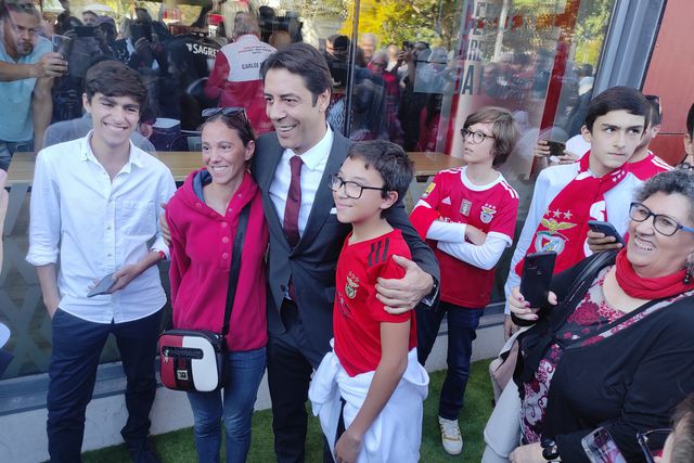 O dia (intenso) de Rui Costa em Santarém: inauguração da Casa, liderança da Liga, campanha na Champions, mercado e Schmidt