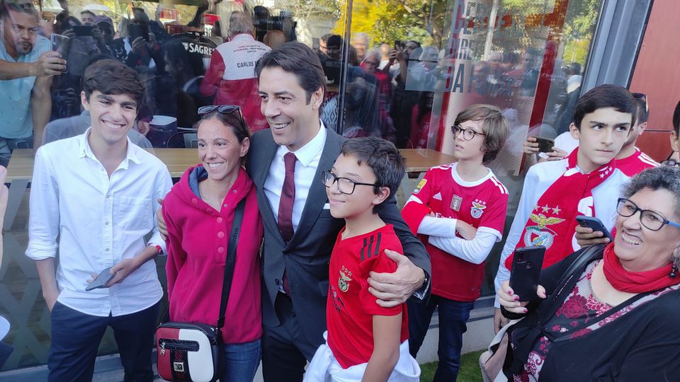 O dia (intenso) de Rui Costa em Santarém: inauguração da Casa, liderança da Liga, campanha na Champions, mercado e Schmidt