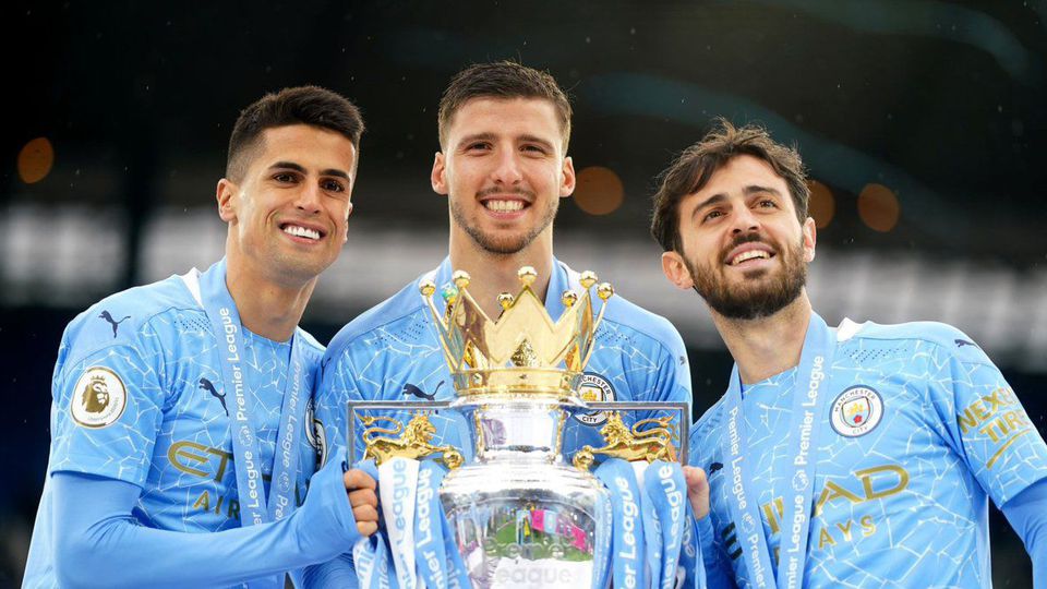 Gala Quinas de Ouro: Bernardo Silva, Rúben Dias e João Cancelo homenageados