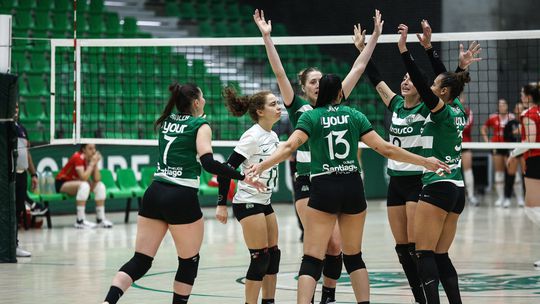 Voleibol: Sporting vira dérbi com o Benfica e ganha na negra