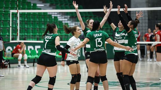 Voleibol: Sporting vira dérbi com o Benfica e ganha na negra